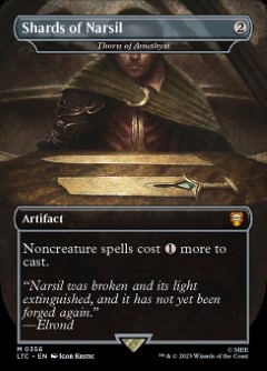 Thorn of Amethyst - Shards of Narsil The Lord of the Rings- Tales of Middle-earth Commander decks Topper